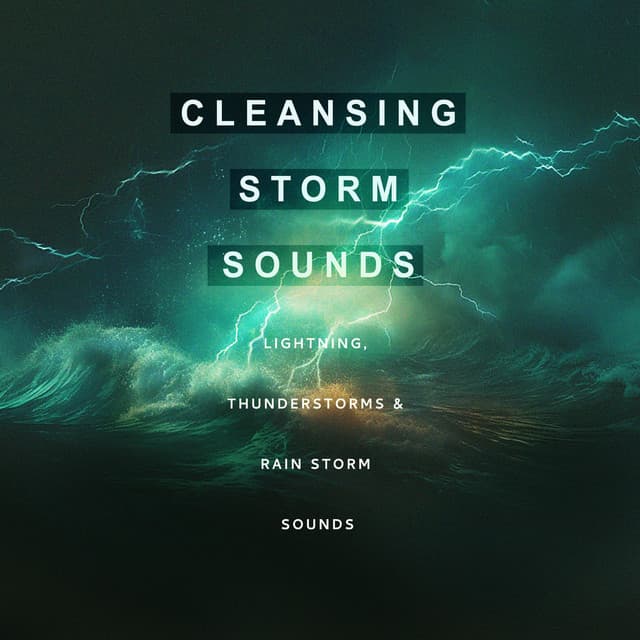 Cleansing Storm Sounds - Lightning, Thunderstorms & Rain Storm Sounds