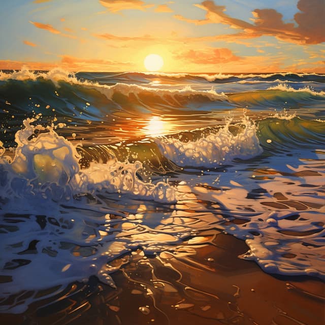 Serenidad Oceánica: Ritmos Costeros En Armonía - Lista de reproducción suave y relajada