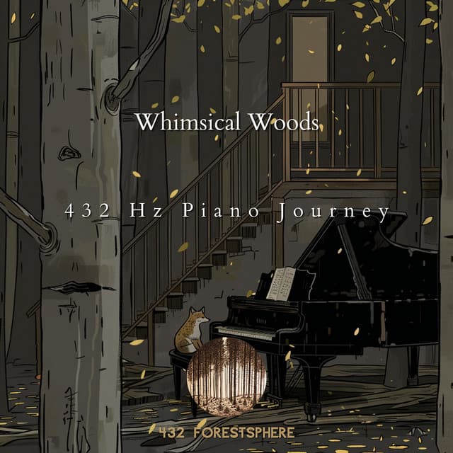 Whimsical Woods: 432 Hz Piano Journey - 432 Forestsphere