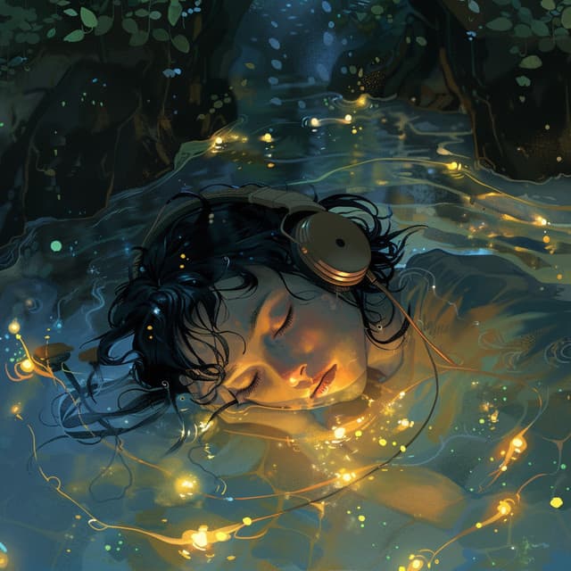 River Lullaby: Sleep’s Melodic Waters - Sleepy Night Music