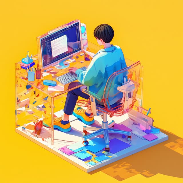 Lysets Eufori: En Himmelsk Dans på Videnspinden - Pure Work Music