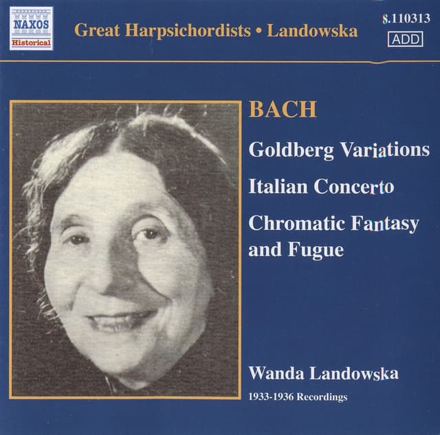 J.S. Bach: Works for Harpsichord - Johann Sebastian Bach