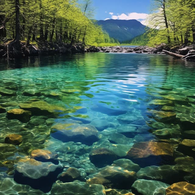 Aria Del Lago Costero Relajante: Melodía Tranquila Costera - Naturaleza Sonidos de la Tierra