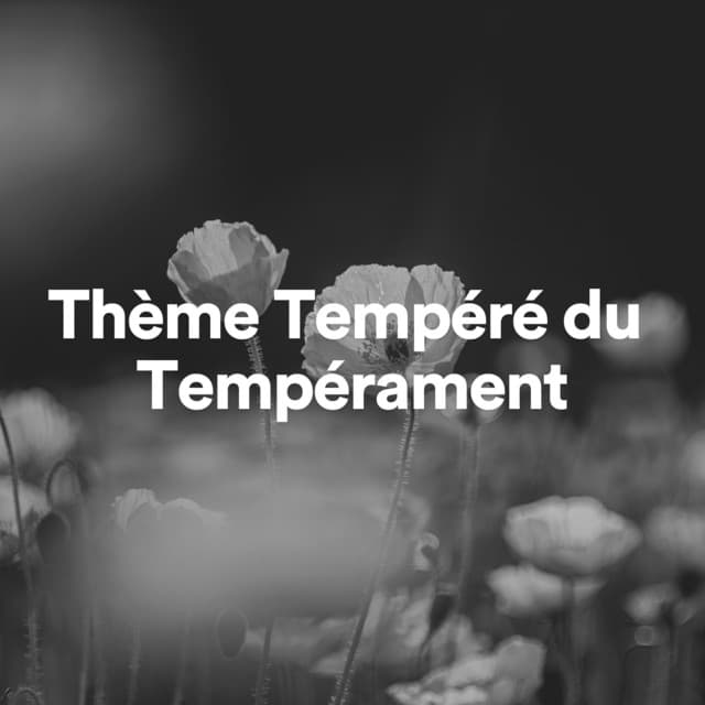 Thème Tempéré du Tempérament - Bouddha musique sanctuaire