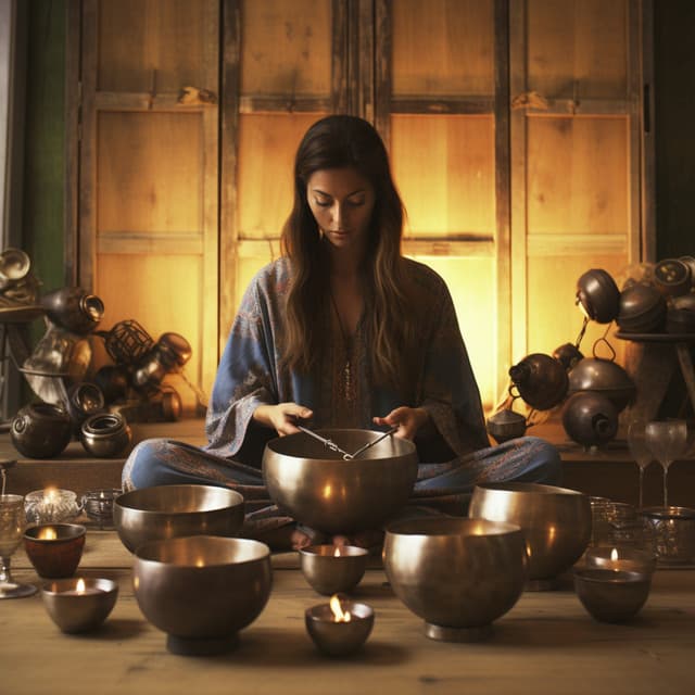 Ecos Del Santuario: Ondas Theta, Lluvia De Ensueño - Ritmos binaurales Tonos para dormir