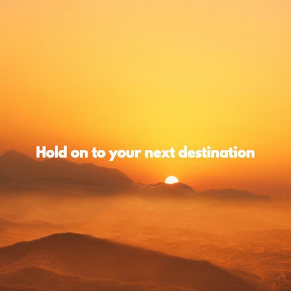 Hold on to your next destination - Cocktail Jazz Deluxe