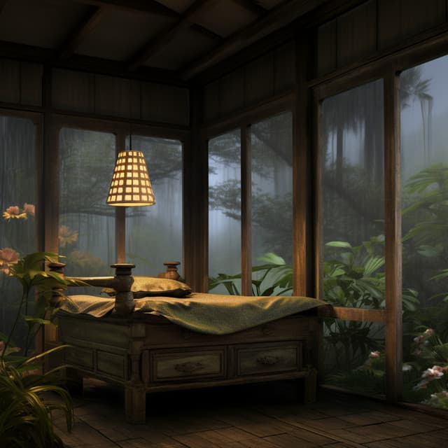 Rainy Spa Overture: Music in the Rain - Music for Stress Relief