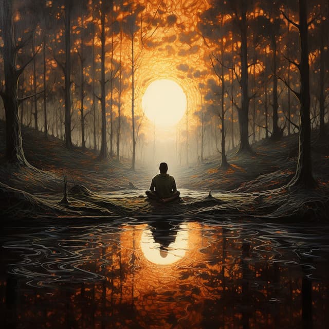 Melodías De Yoga De Las Brasas: Encendiendo Serenidad - Sonidos de la naturaleza Ambi