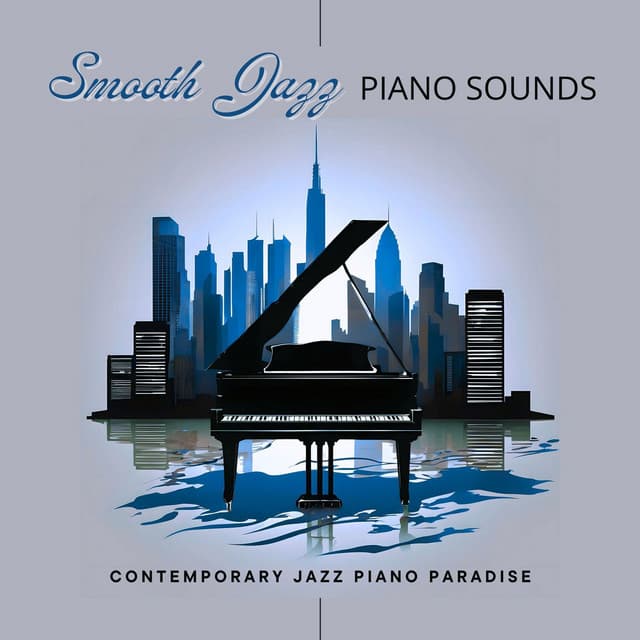 Smooth Jazz Piano Sounds - Contemporary Jazz Piano Paradise, Tranquil Piano Melodies for Relaxing Evenings - Vintage Cafe