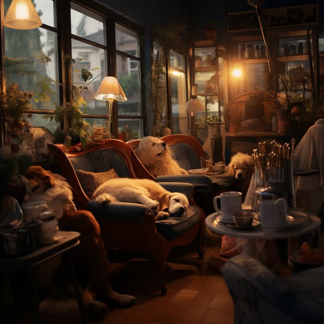 Ensoñación Jazz Canina: Serenatas Para Patitas Y Café - Salón de café Instrumental Jazz