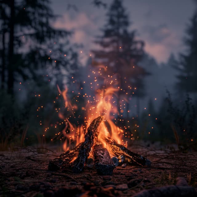 Fire's Gentle Embrace: A Soothing Sleep Soundscape - Dreaming ZONE