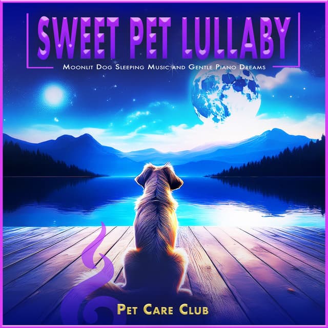 Sweet Pet Lullaby: Moonlit Dog Sleeping Music and Gentle Piano Dreams - Pet Care Club