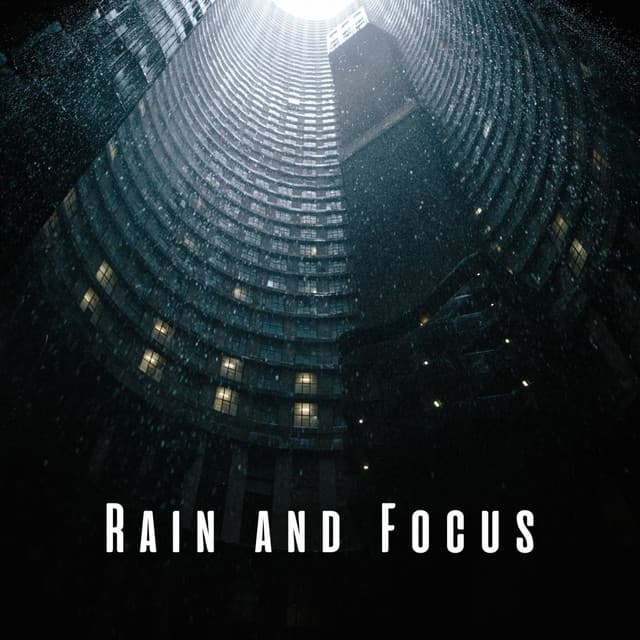 Rain and Focus: Binaural Work Melodies - Binaural Beats Work Music