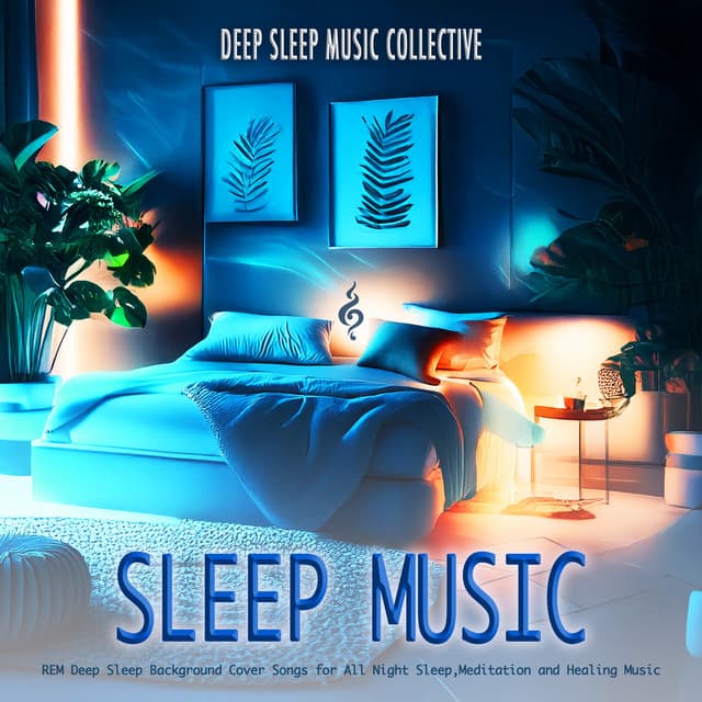 Sleep Music: REM Deep Sleep Background Cover Songs for All Night Sleep, Meditation and Healing Music - Deep Sleep Music Collective