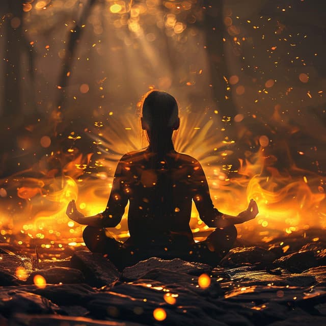 Meditative Fire: Music for Inner Flame - Nature Sounds Meditation