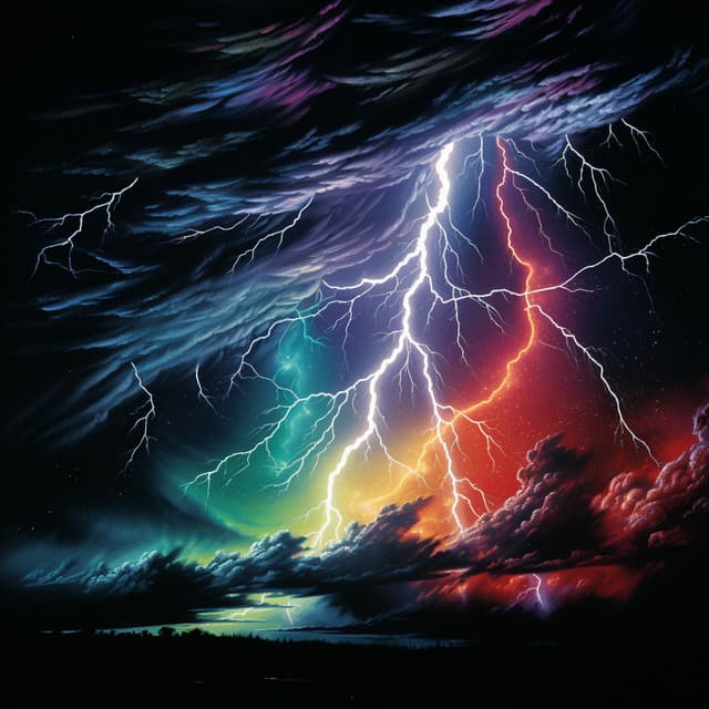 Thunder's Dynamic Energy: Glee of Nature's Forces Symphony - Weather and Nature Recordings