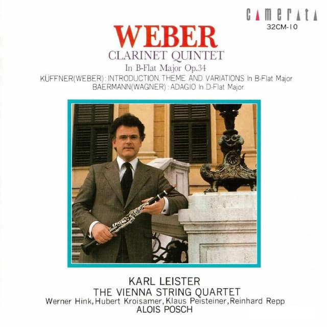 Weber: Clarinet Quintet, Op. 34 - Carl Maria von Weber