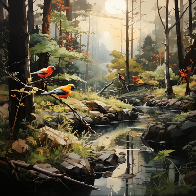 Paisajes Etéreos De Arroyos: Armonizando Con La Naturaleza - Naturalmente recurrente