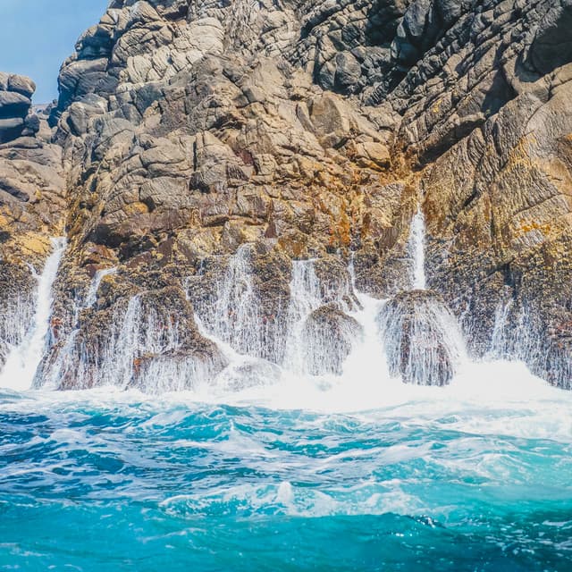 50 Flowing Soundscapes:Sacred Waters - Sea Waves Sounds