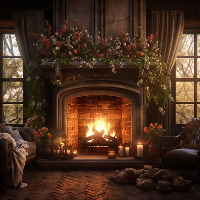 Serenidad Melódica Del Fuego: Rapsodia Del Sueño - Sonidos de la Naturaleza para Dormir