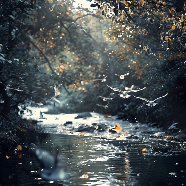 Binaural Bird and Creek Soundscapes: Nature's Peace - Linder Valley