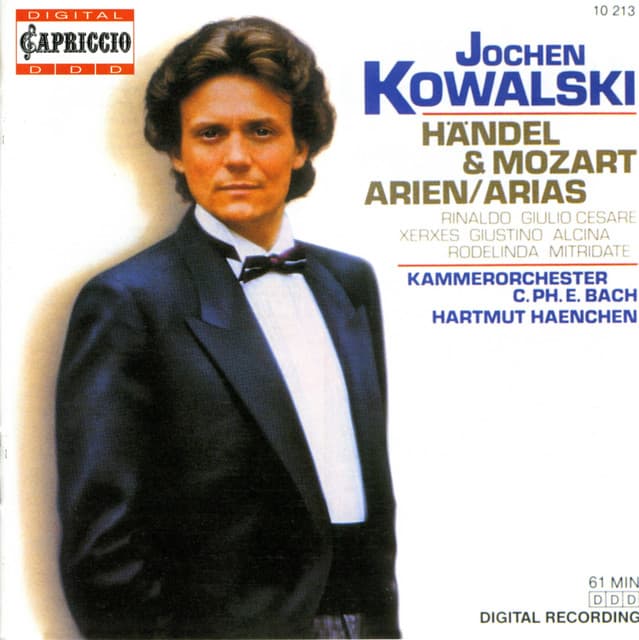 Opera Arias : Kowalski, Jochen - Handel, G.F. / Mozart, W.A. - Jochen Kowalski