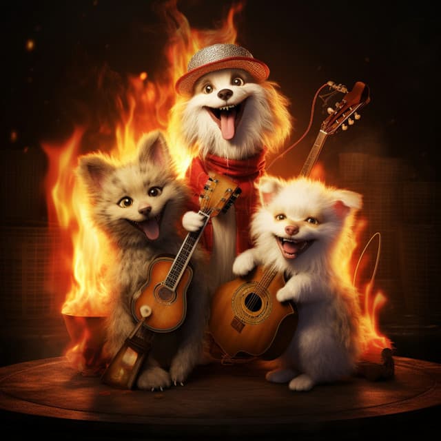 Fire Paws: The Pets Symphony - Sunrise Flames Fire Sounds