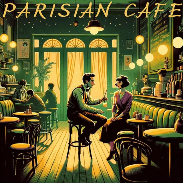 Parisian Cafe: Songs for Romanticizing Love - Midnight Melodies Dudes