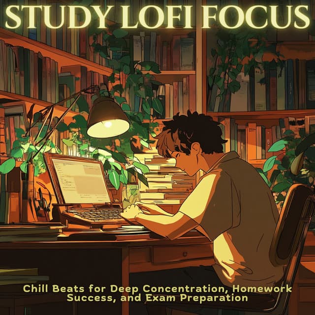 Study Lofi Focus - Chill Beats for Deep Concentration, Homework Success, and Exam Preparation - Study Music For Deep Focus