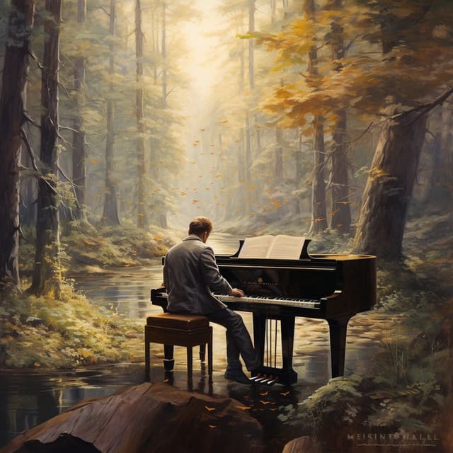 Melodías Del Prado: El Piano Pinta Ensoñaciones En Hierba Bailarina - El piano amistoso