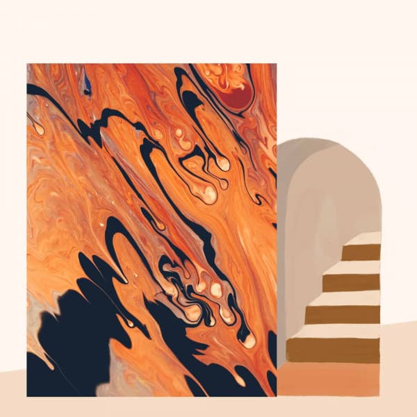 Magnificent Backdrop for Fresh April Moods - Work from Home