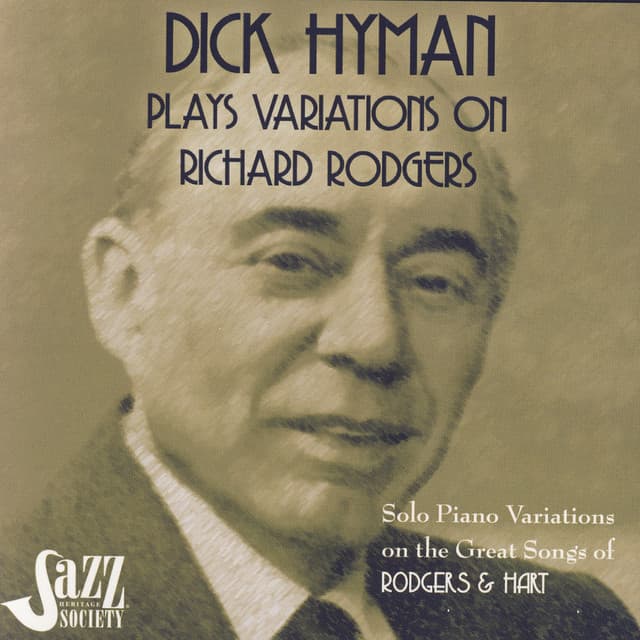 Dick Hyman Plays Variations on Richard Rodgers: Rodgers & Hart - Dick Hyman