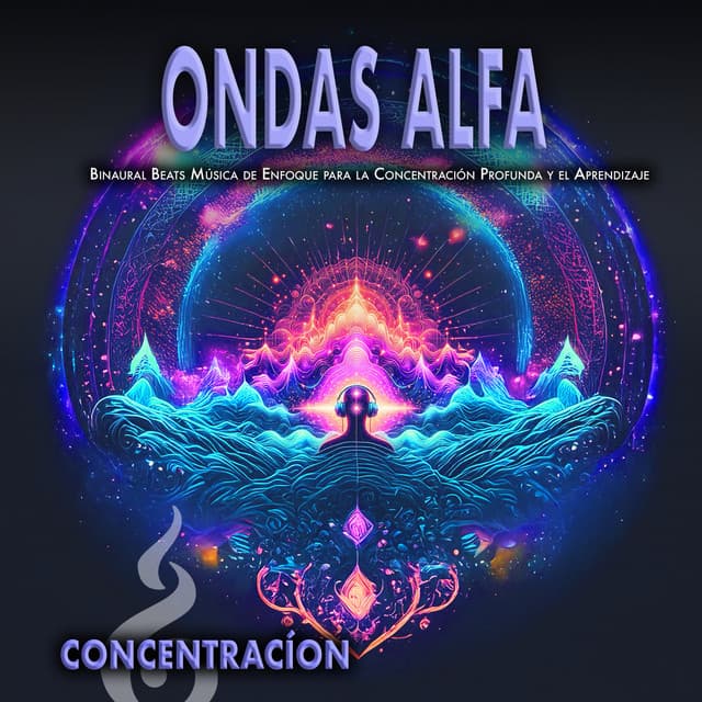 Ondas Alfa: Binaural Beats Música de Enfoque para la Concentración Profunda y el Aprendizaje - Concentracíon