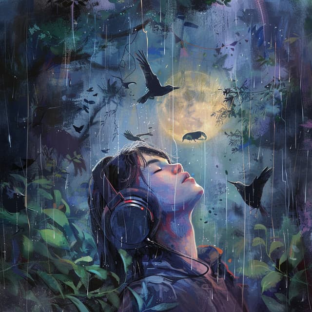 Binaural Birds: Rain's Sleep Symphony - 92 88 Hz - Sleep Repeat