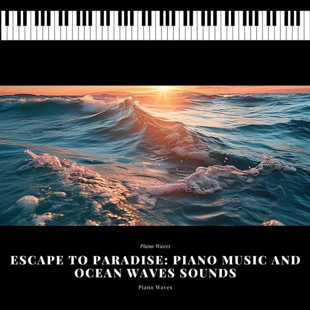 Escape to Paradise: Piano Music and Ocean Waves Sounds - Piano Waves