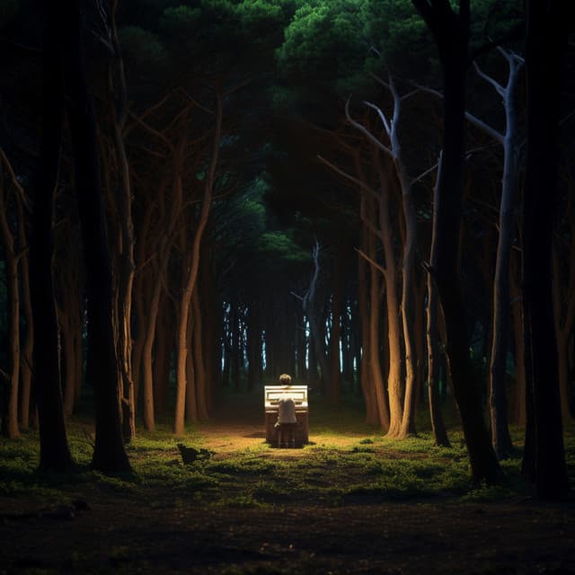 Ecos Elevados Del Piano: Senderos Hacia La Calma - Musica Relajante De Piano Genial