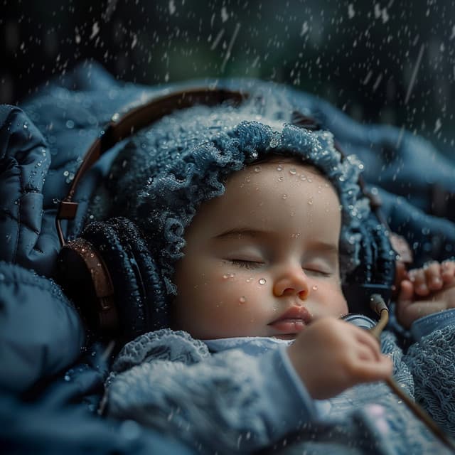 Binaural Rain Lullabies: Baby Sleep Harmony - Plinki Lullabies