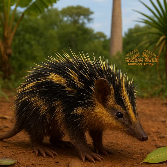 Madagascar Tenrec - African Music Drums Collection