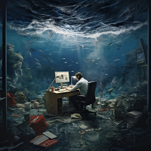 Work Ocean: Productive Rhythm Flow - Cleaning Music