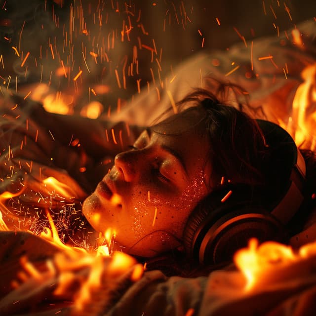 Binaural Hearth: Sleepy Fire Tones - Sleep Music Library