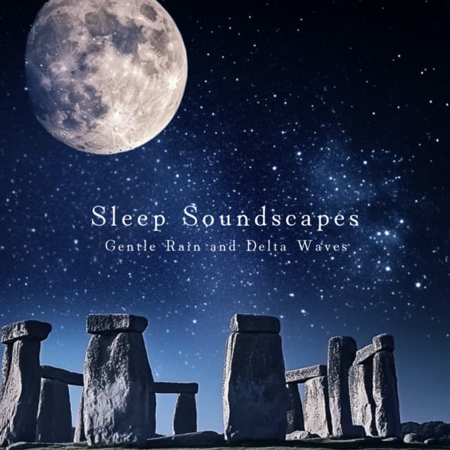 Sleep Soundscapes Gentle Rain and Delta Waves - Ocean Waves for Deep Sleep