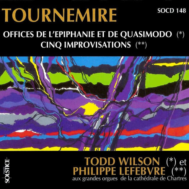 Tournemire: 2 Offices & 5 Improvisations for Organ - Charles Tournemire