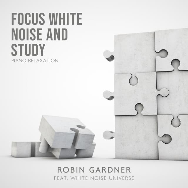 Focus White Noise and Study: Piano Relaxation Music Masters - Robin Gardner