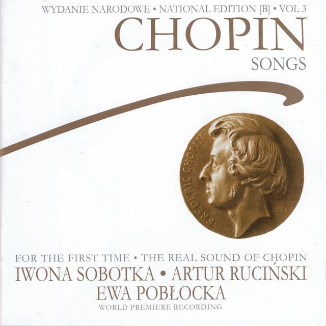 Chopin: National Edition  Vol. 3 - Songs - Frédéric Chopin