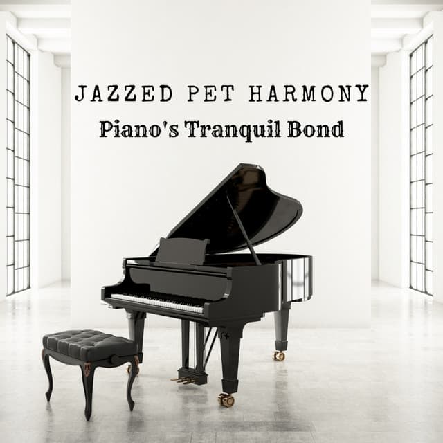 Jazzed Pet Harmony: Piano's Tranquil Bond - Autumn Jazz Ambient