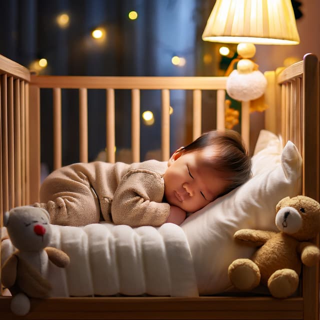Music For Soothing Baby Sleep In Tender Night Light - Womb Sound