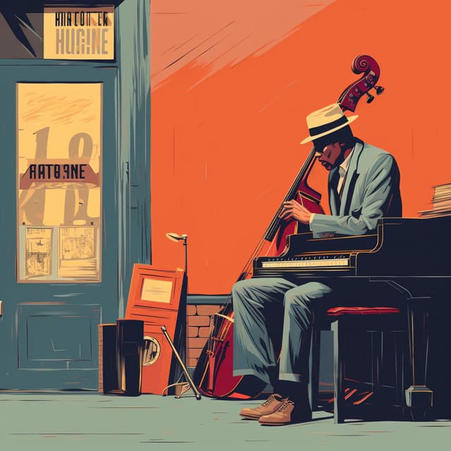 Midnight Cityscape Vibe: Jazz Music Groove - Smooth Morning Jazz