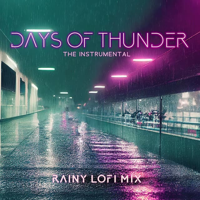 Days of Thunder: The Instrumental Rainy Lofi Mix - Dj Lofi