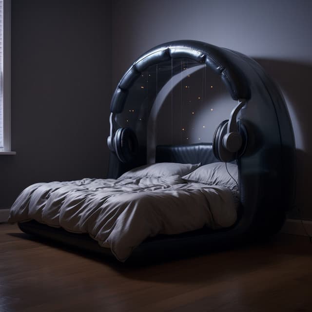 Binaural Rainfall: Sleep Night Melodies - Binaural Beats Sleeping Music