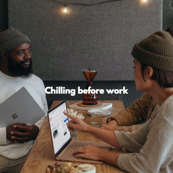 Chilling before work - 1940s Coffee Jazz